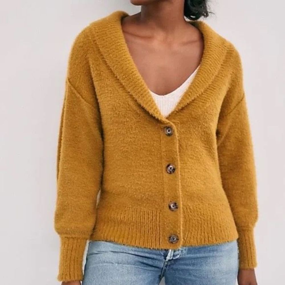 MAEVE | Anthropologie alpaca blend button front cardigan women’s large sweater